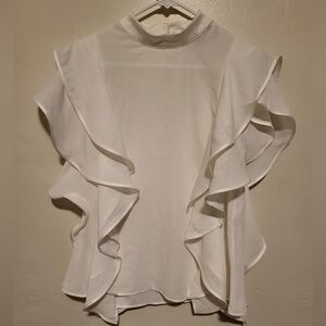 Marc New York Pullover Ruffle Top (Size S)